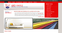 Desktop Screenshot of leovinyls.com