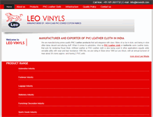 Tablet Screenshot of leovinyls.com